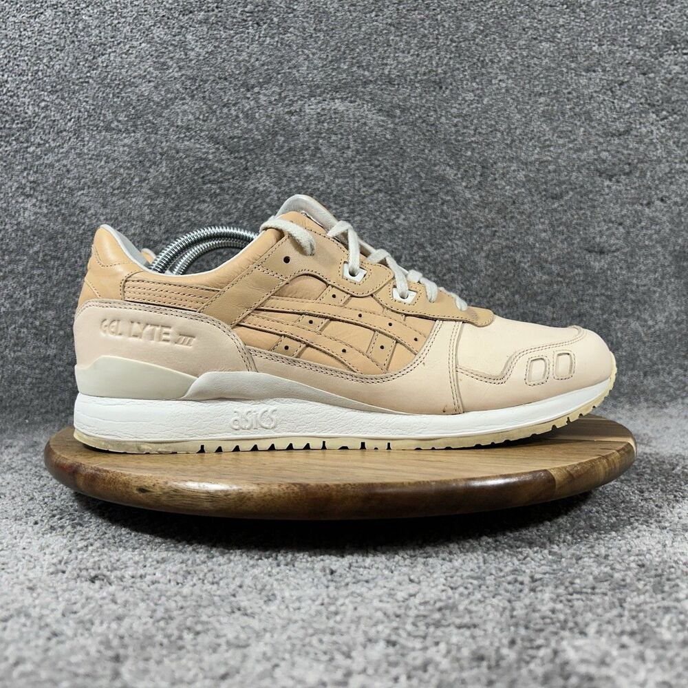 Asics Gel Lye 3 III H7J2L Men’s Size 11 Veg-Tan Leather Athletic Shoes Used
